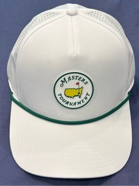 2026 Masters Tournament Rope Hat Augusta National Golf White